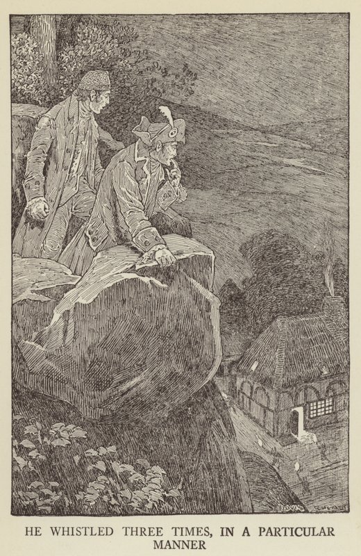 Illustration for Kidnapped by Robert Louis Stevenson by Louis John Rhead