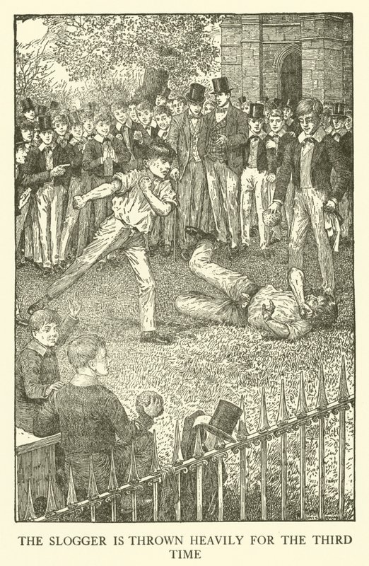 Illustration for Tom Brown’s School-Days by Louis John Rhead