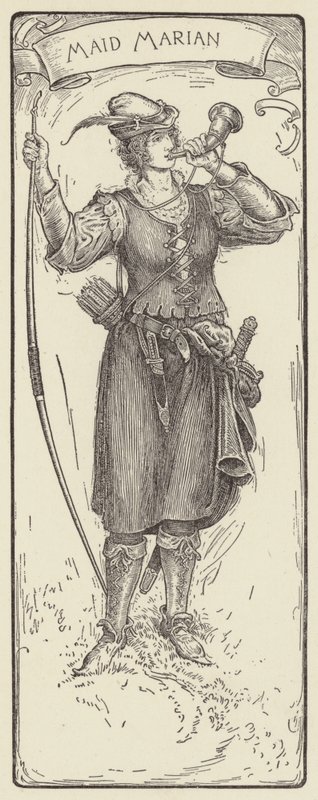 Maid Marian by Louis John Rhead