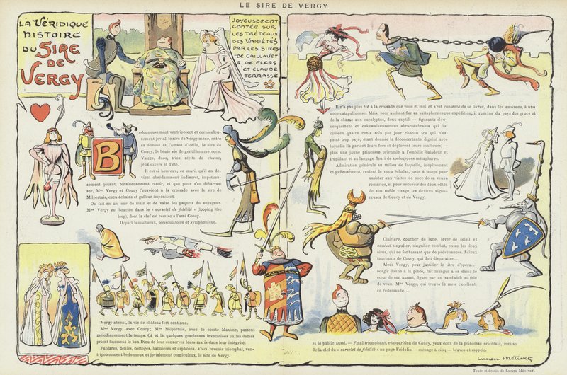 Illustration for Le Rire by Lucien Metivet