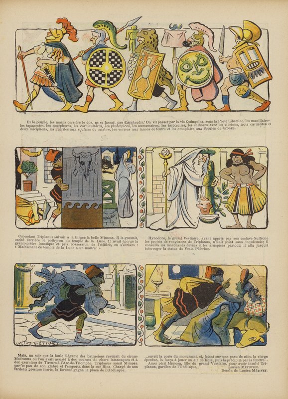 Illustration for Le Rire by Lucien Metivet