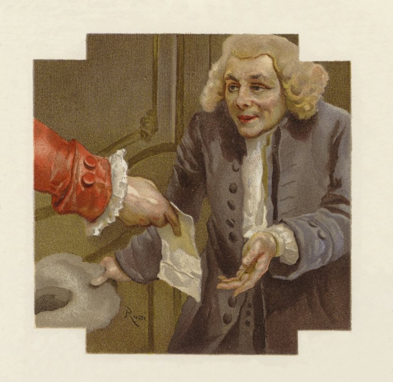 Illustration for The School for Scandal by Lucius Rossi