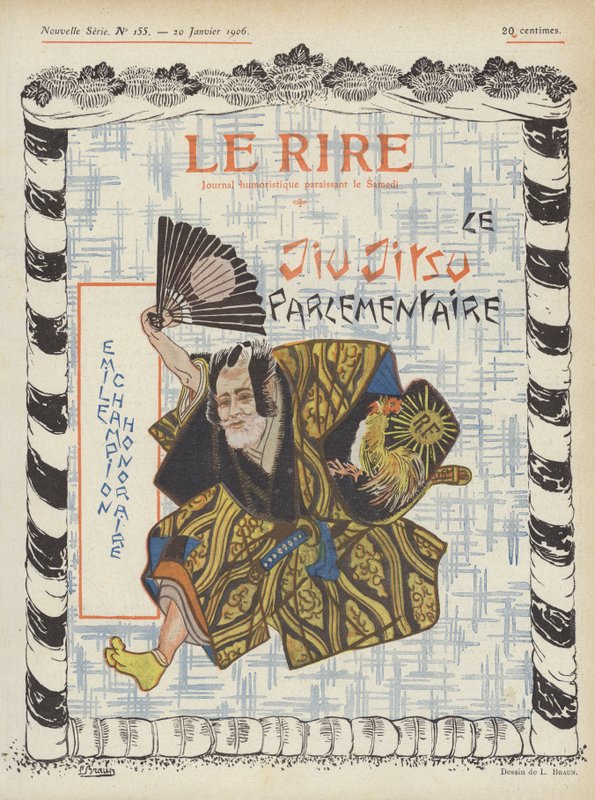 Illustration for Le Rire by Ludwig Braun