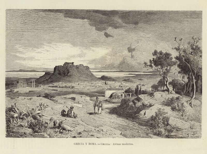 Greece and Rome - Greece: Modern Athens by Ludwig Hans Fischer