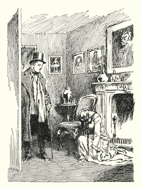 Illustration for The Picture of Dorian Gray by Oscar Wilde by Lui Trugo