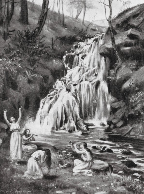 Phoenician Maidens Mourning the Loss of Adonis by Margaret (after) Dovaston