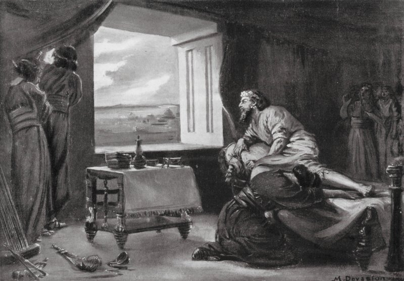 The Eclipse of the Sun by Margaret (after) Dovaston