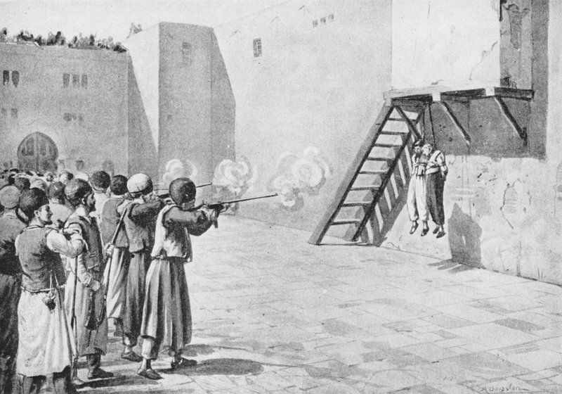 The Execution of the Bab in 1850 by Margaret (after) Dovaston