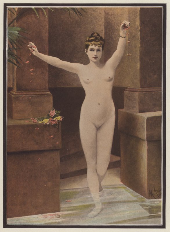 In the bath by Marguerite Arosa