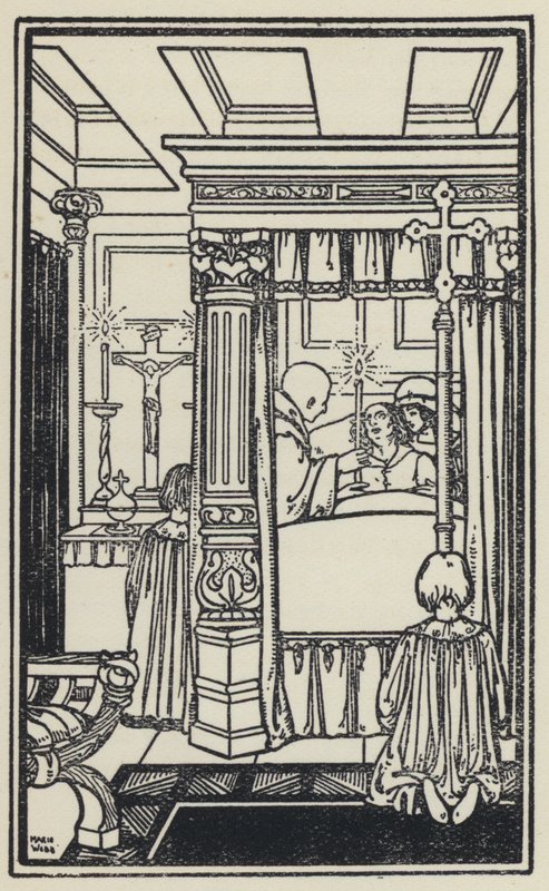 Illustration for The Dream Of Gerontius by Cardinal Newman by Marie Preaud Webb