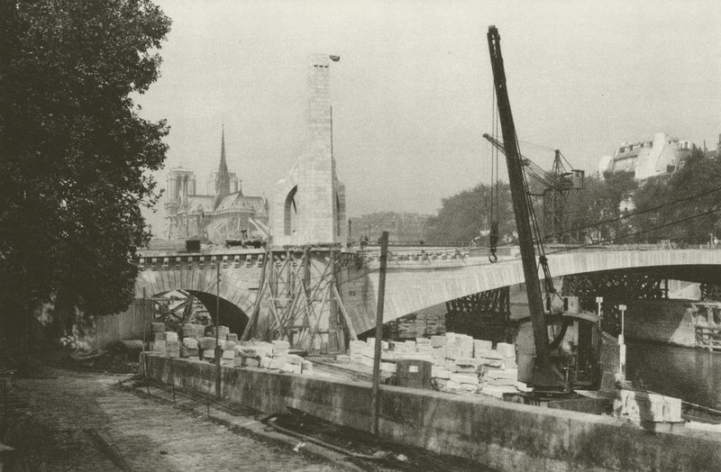 Paris: View of the Banks of the Seine on Notre-Dame by Mario Bucovich