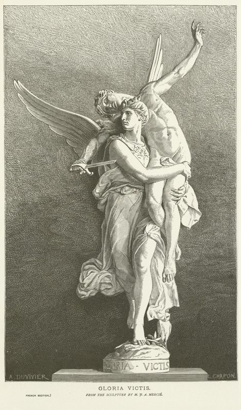 Gloria Victis by Marius Jean Antonin Mercie
