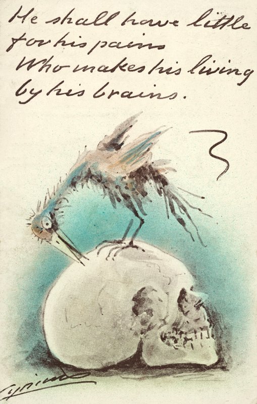 He shall have little for his pains who makes his living by his brains by Martin  Anderson