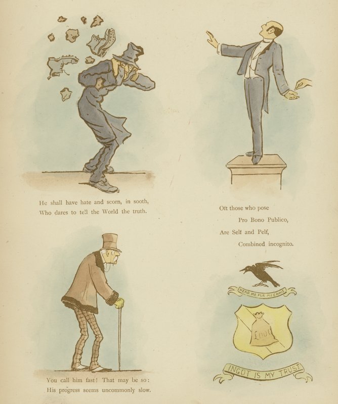 Page from The Satires of Cynicus by Martin Cynicus Anderson