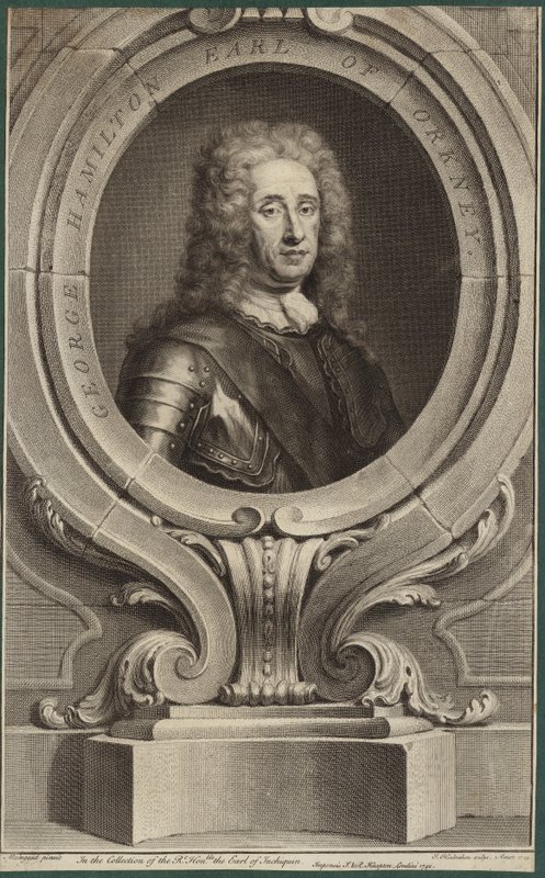 Portrait of George Hamilton, Earl of Orkney by Martin Maingaud