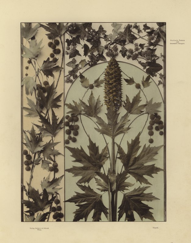 One of Martin Gerlach’s Festons und Decorative Gruppen by Martin senior Gerlach