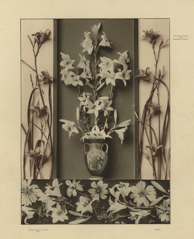 One of Martin Gerlach’s Festons und Decorative Gruppen by Martin senior Gerlach