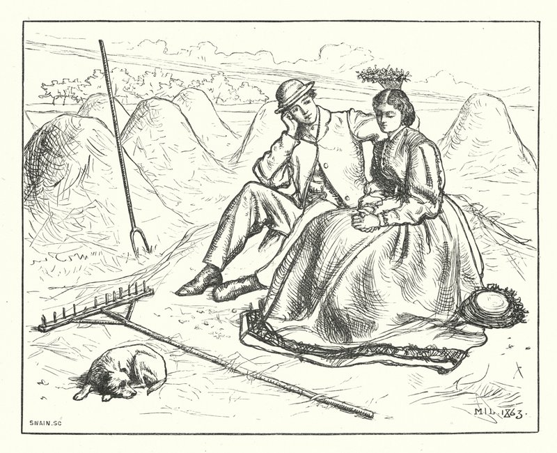 In Clover by Matthew James (attr. to) Lawless