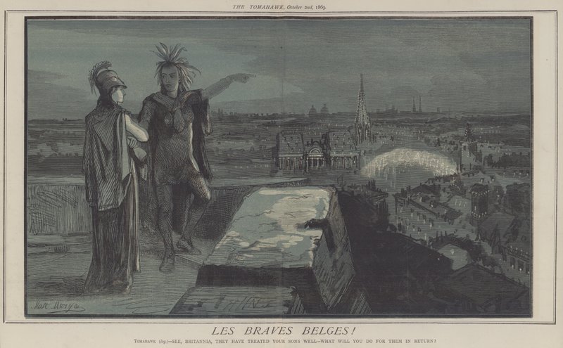 Les Braves Belges! by Matthew
