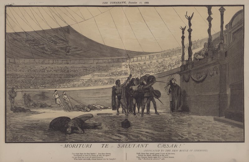 Morituri Te Salutant Caesar! by Matthew