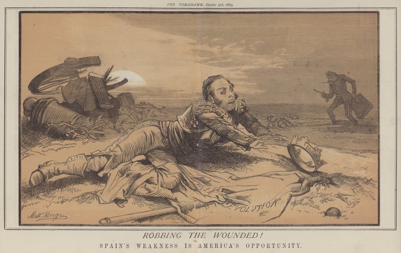 Robbing the Wounded! or, Spain