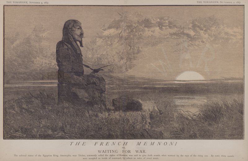 The French Memnon or, Waiting for War by Matthew
