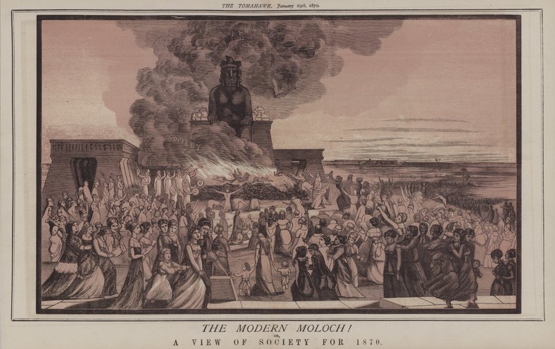The Modern Moloch! or, A View of Society for 1870 by Matthew
