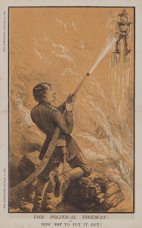 The Political Fireman: or, How Not to Put It Out! by Matthew
