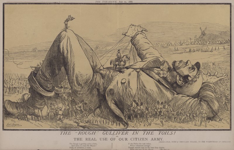 The Rough Gulliver in the Toils! or, The Real Use of Our Citizen Army by Matthew