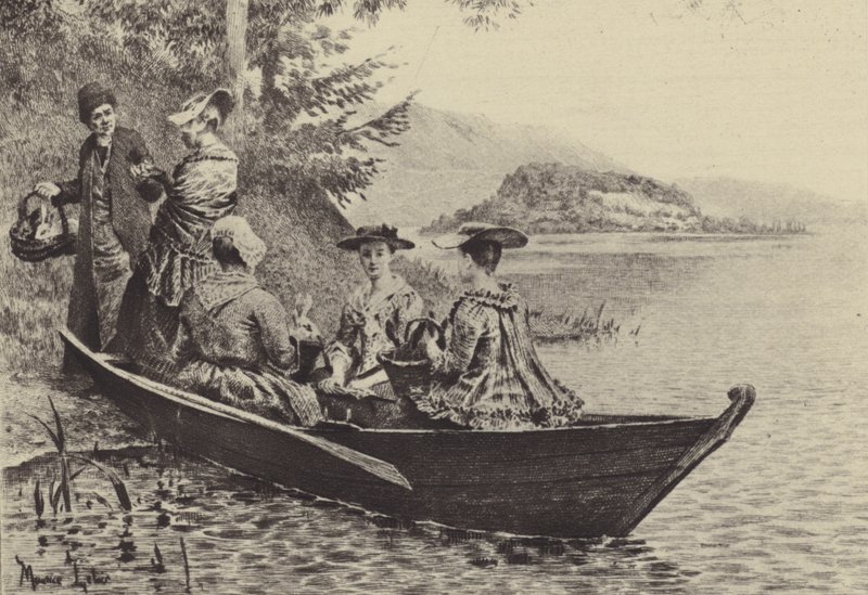 A Boat Trip by Maurice Leloir