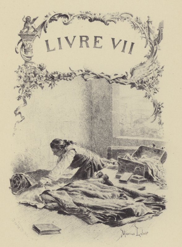 Illustration for Book VII of Les Confessions de Jean-Jacques Rousseau by Maurice Leloir