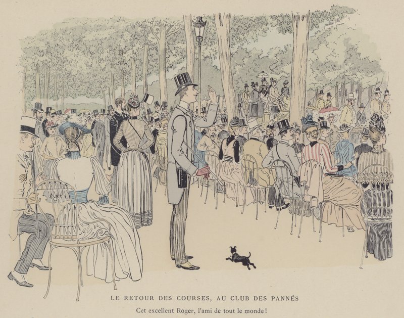 Illustration for Paris Brillant by Maurice Charles Mathieu Bonvoisin