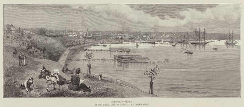Geelong, Victoria by Melton Prior