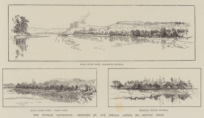 The Burmah Expedition by Melton Prior
