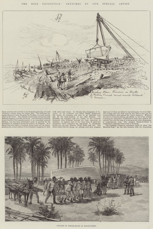 The Nile Expedition by Melton Prior