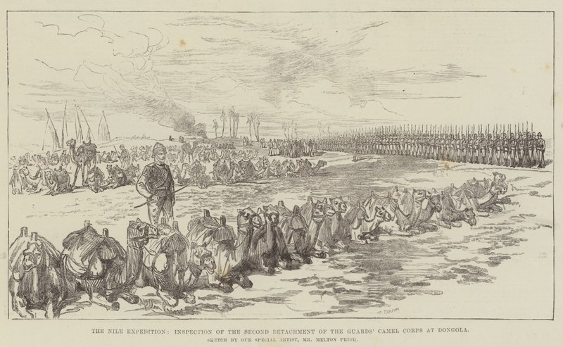 The Nile Expedition, Inspection of the Second Detachment of the Guards