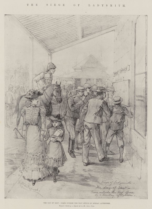 The Siege of Ladysmith by Melton Prior