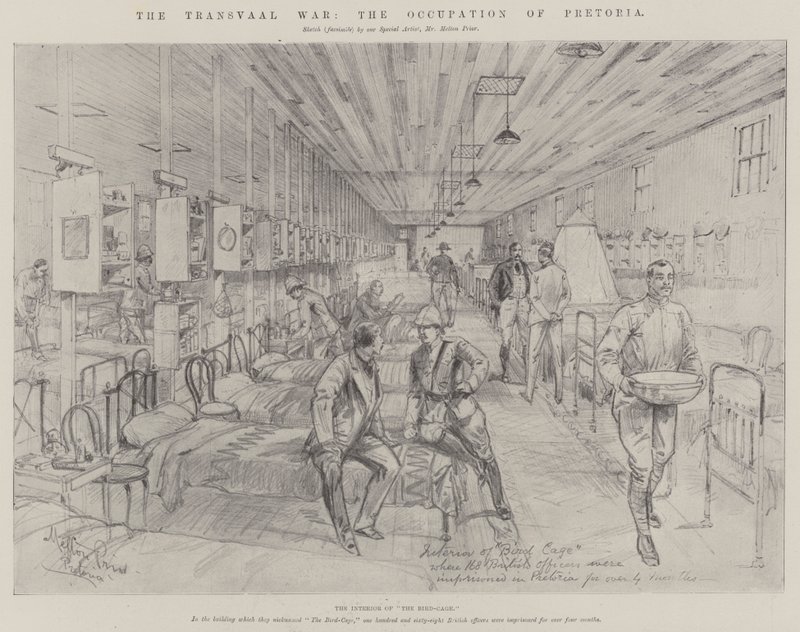 The Transvaal War, the Occupation of Pretoria by Melton Prior