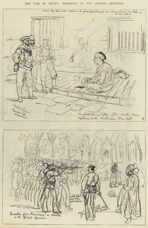 The War in Egypt by Melton Prior