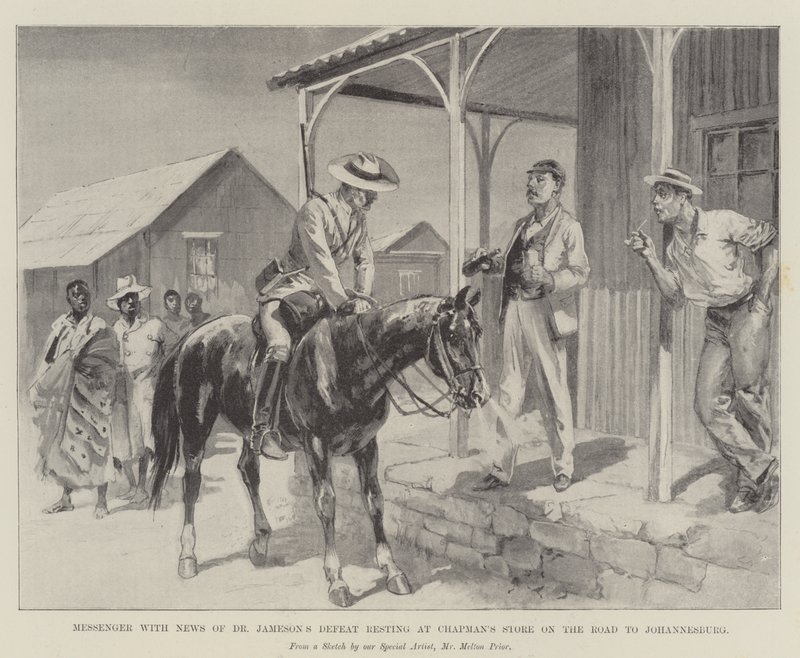 Messenger with News of Dr Jameson