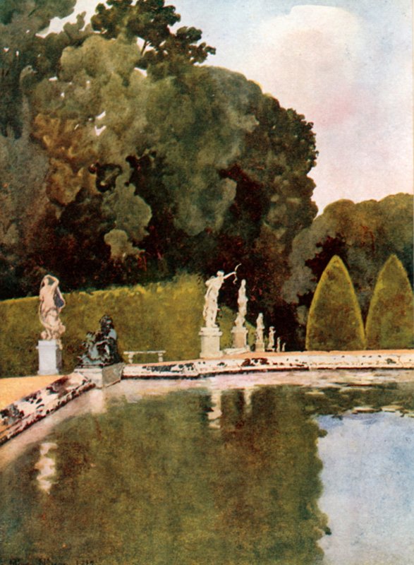 The Fountain of Diana, Versailles by Mima Nixon