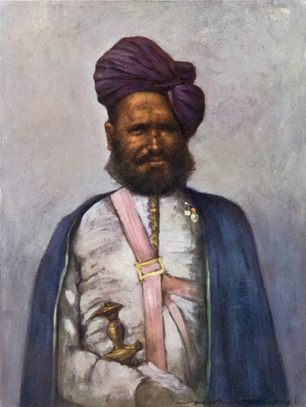 A Royal Retainer of Rajgarh by Mortimer Ludington Menpes