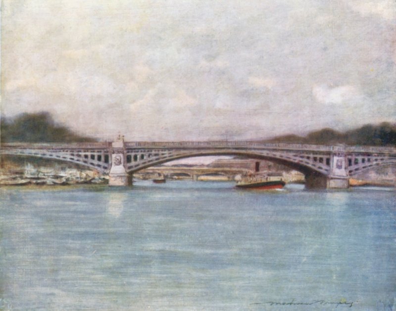 Pont de Solferiens by Mortimer Ludington Menpes
