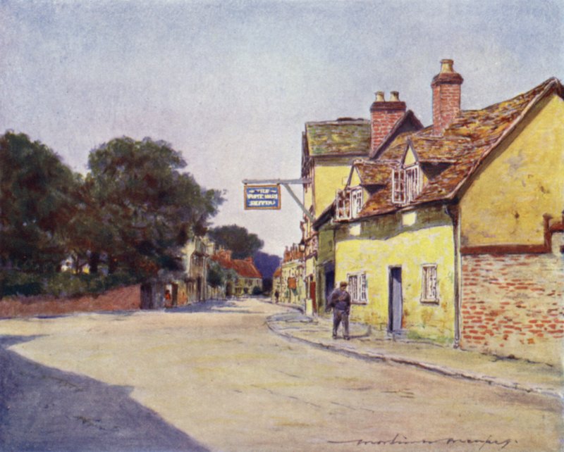 White Hart Hotel, Dorchester by Mortimer Ludington Menpes