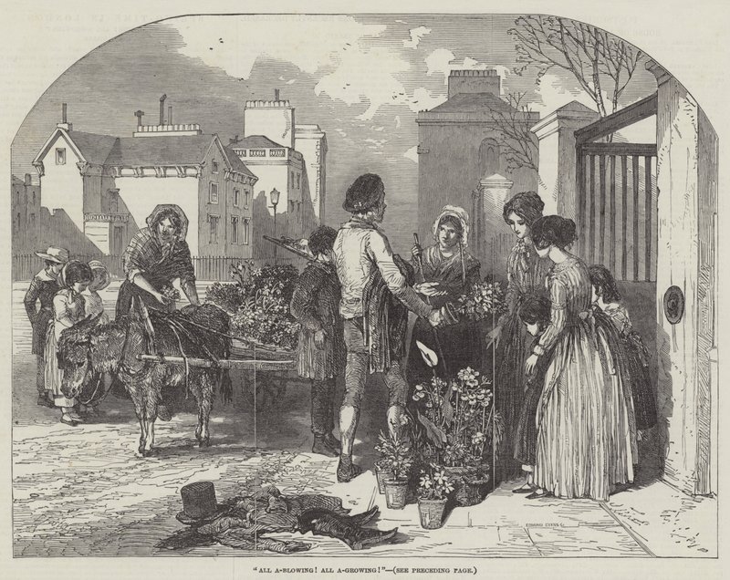 All A-Blowing! All A-Growing! by Myles Birket Foster