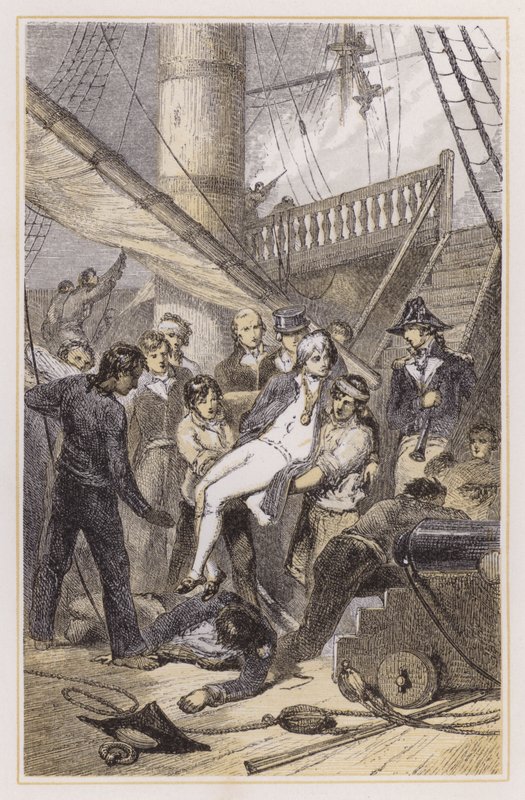 Death of Nelson at Trafalgar by Myles Birket (after) Foster