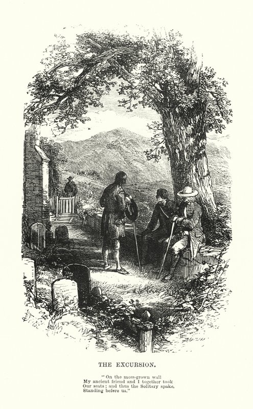 William Wordsworth: The Excursion by Myles Birket (after) Foster