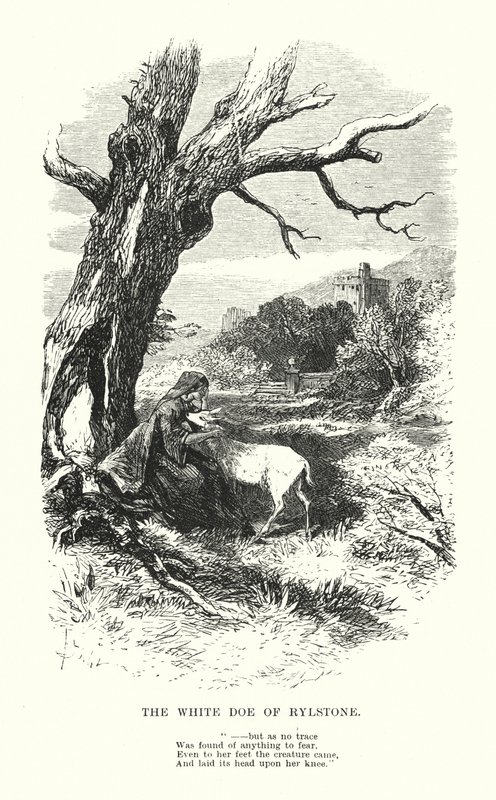 William Wordsworth: The White Doe of Rylstone by Myles Birket (after) Foster