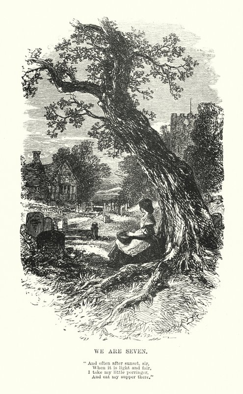 William Wordsworth: We Are Seven by Myles Birket (after) Foster