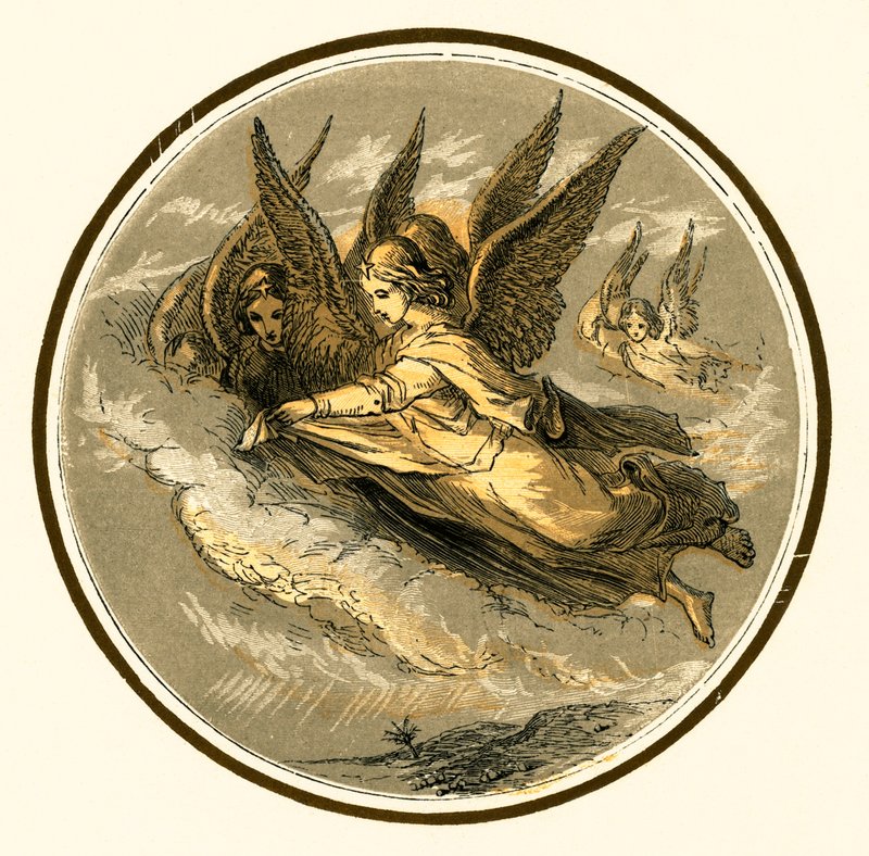 Angels flying by Myles Birket Foster